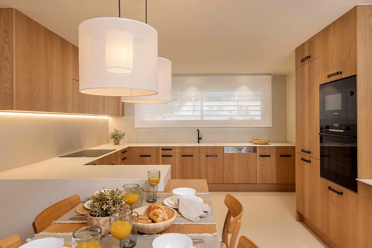 Cocina de madera